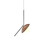 Accord Lighting - 1513.06 - One Light Pendant - Oyster - Imbuia