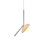 Accord Lighting - 1513.34 - One Light Pendant - Oyster - Maple