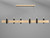 Accord Lighting - 1518.34 - Six Light Pendant - Flow - Maple