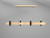 Accord Lighting - 1523.34 - Four Light Pendant - Flow - Maple