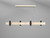 Accord Lighting - 1523.48 - Four Light Pendant - Flow - Organic Cappuccino