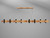 Accord Lighting - 1524.12 - Eight Light Pendant - Flow - Teak