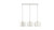 Accord Lighting - 1542.47 - Three Light Pendant - Element - Organic White