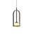 Accord Lighting - 1544.06 - One Light Pendant - Strap - Imbuia
