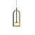 Accord Lighting - 1544.12 - One Light Pendant - Strap - Teak