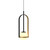 Accord Lighting - 1544.49 - One Light Pendant - Strap - Organic Gold