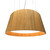 Accord Lighting - 255LED.09 - LED Pendant - Conical - Louro Freijo