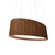 Accord Lighting - 287LED.06 - LED Pendant - Oval - Imbuia