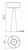Conical One Light Floor Lamp (3004.18)