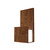 Accord Lighting - 4068.06 - Two Light Wall Lamp - Clean - Imbuia