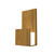 Accord Lighting - 4068.09 - Two Light Wall Lamp - Clean - Louro Freijo
