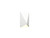 Accord Lighting - 4219.47 - One Light Wall Lamp - Facet - Organic White