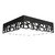 Accord Lighting - 5000LED.44 - LED Ceiling Mount - Patterns - Charcoal