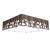 Accord Lighting - 5001LED.18 - LED Ceiling Mount - Patterns - American Walnut
