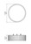 Slatted LED Ceiling Mount (5033LED.44)
