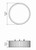Slatted LED Ceiling Mount (5037LED.09)