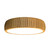 Accord Lighting - 5038LED.09 - LED Ceiling Mount - Barrel - Louro Freijo