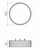 Barrel LED Ceiling Mount (5039LED.48)