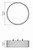 Barrel LED Ceiling Mount (5041LED.06)