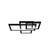 Accord Lighting - 5081LED.44 - LED Ceiling Mount - Frame - Charcoal
