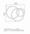 Frame LED Ceiling Mount (5085LED.12)