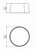 Conical LED Ceiling Mount (5099LED.12)