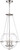 Nuvo Lighting - 60-6952 - Three Light Pendant - Odyssey - Polished Nickel / Clear Glass