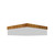 Accord Lighting - 566LED.12 - LED Ceiling Mount - Clean - Teak