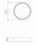 Conical LED Ceiling Mount (589LED.47)