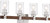 Nuvo Lighting - 60-6964 - Four Light Vanity - Arabel - Brushed Nickel / Nutmeg Wood