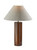 Adesso Home - 1509-15 - Table Lamp - Martin - Walnut Poplar Wood W. Antique Brass