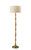 Adesso Home - 1577-12 - Floor Lamp - Eve - Natural Oak Wood W. Antique Brass