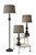 Chandler 3 Piece Floor and Table Lamp Set (1591-01)