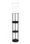 Adesso Home - 3116-01 - Floor Lamp - Charging Station - Black