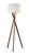 Adesso Home - 3227-15 - Floor Lamp - Brooklyn - Walnut Wood
