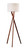 Adesso Home - 3227-15 - Floor Lamp - Brooklyn - Walnut Wood