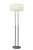 Adesso Home - 4016-22 - Two Light Floor Lamp - Duet - Brushed Steel