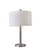 Adesso Home - 4066-22 - Two Light Table Lamp - Boulevard - Brushed Steel