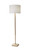 Adesso Home - 4093-12 - Floor Lamp - Ellis - Natural Rubber Wood