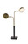 Adesso Home - 4126-01 - LED Desk Lamp - Rowan - Black & Antique Brass