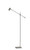 Adesso Home - 4218-22 - LED Floor Lamp - Collette - Brushed Steel