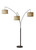 Adesso Home - 4238-26 - Three Light Floor Lamp - Trinity - Antique Bronze