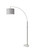 Adesso Home - 4249-22 - Arc Lamp - Bowery - White Marble