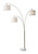 Adesso Home - 4250-21 - Three Light Floor Lamp - Bowery - Antique Brass