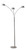 Adesso Home - 5118-22 - Arc Lamp - Domino - Brushed Steel