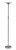 Adesso Home - 5121-22 - LED Torchiere - Solar - Brushed Steel