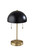 Adesso Home - 5132-01 - Two Light Table Lamp - Bowie - Antique Brass & Black