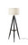 Adesso Home - 6007-01 - Floor Lamp - Warren - Black