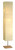 Adesso Home - 8022-12 - Three Light Floorchiere - Dune - Natural Rubber Wood/Steel