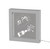 Adesso Home - SL3725-22 - LED Light Box - Light Box - Silver